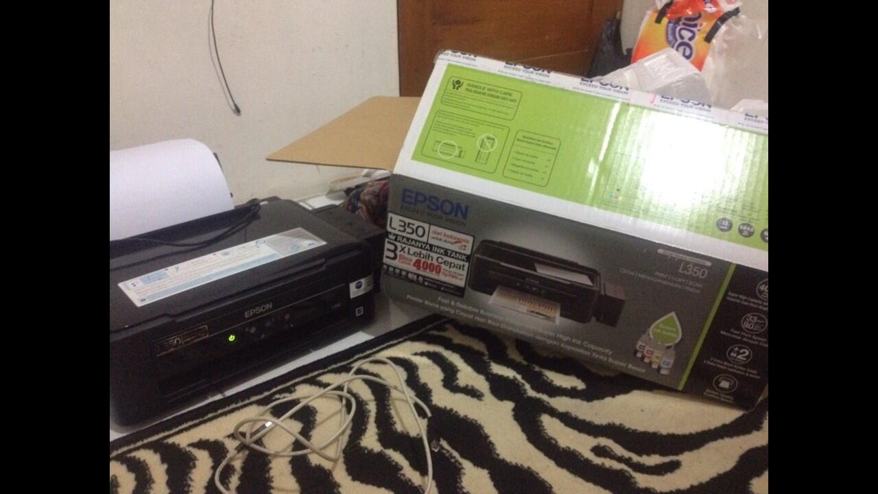 Epson L350 (Printer, Scan, Copy) Sisa Event ~ Baru 2 bulan-an