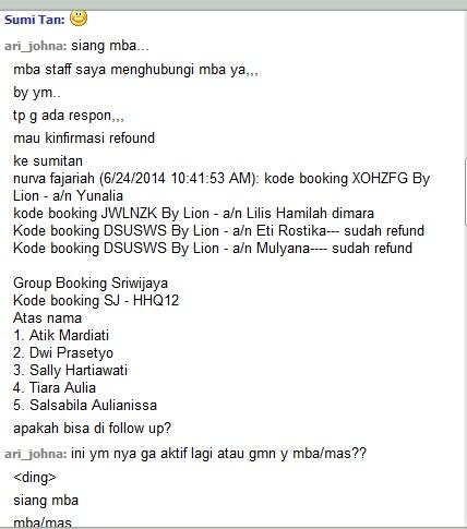 satu lagi travel agent yang nakal (medan)