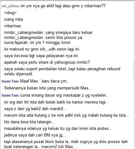 satu lagi travel agent yang nakal (medan)