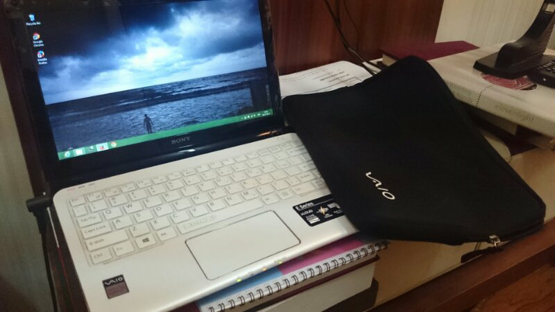 Netbook/notebook laptop Sony Vaio 11,6 white mulus