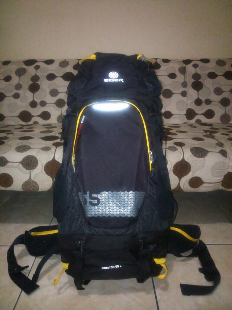 Terjual Tas  Gunung  Carrier Eiger  Equator 55L KASKUS