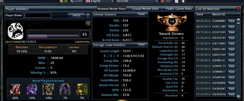 Jual ID HON (Heroes of Newerth) Jaksel
