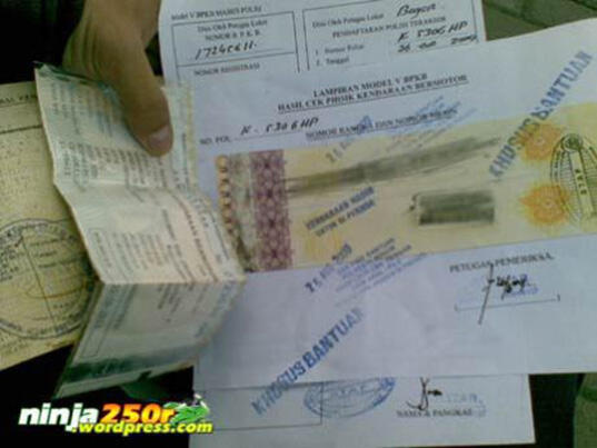 Mutasi Motor Tapi Jauh dari Kota asal . . . Gunakan Cek Fisik Bantuan