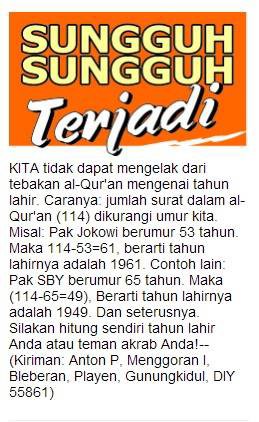 Agan ngrasa pinter? Masuk sini.