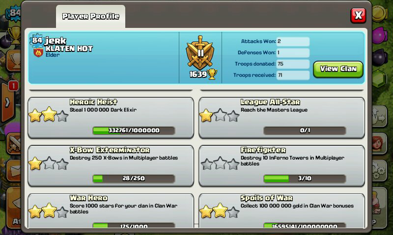 Di Jual Akun COC TH 9 Murah