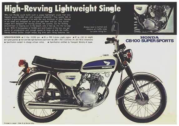 &#91;Nostalgia&#93;Foto foto Iklan motor CB jaman dulu