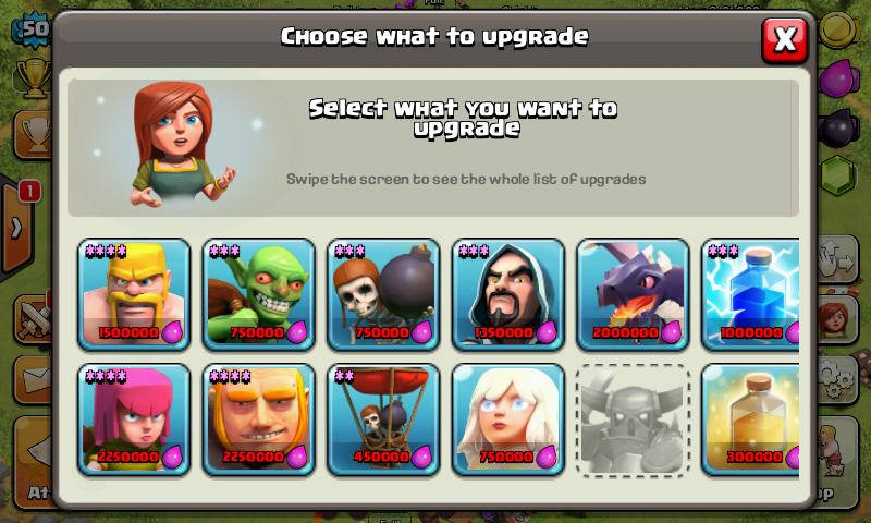 Jual id coc th8 murah