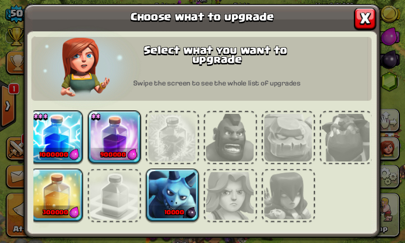 Jual id coc th8 murah