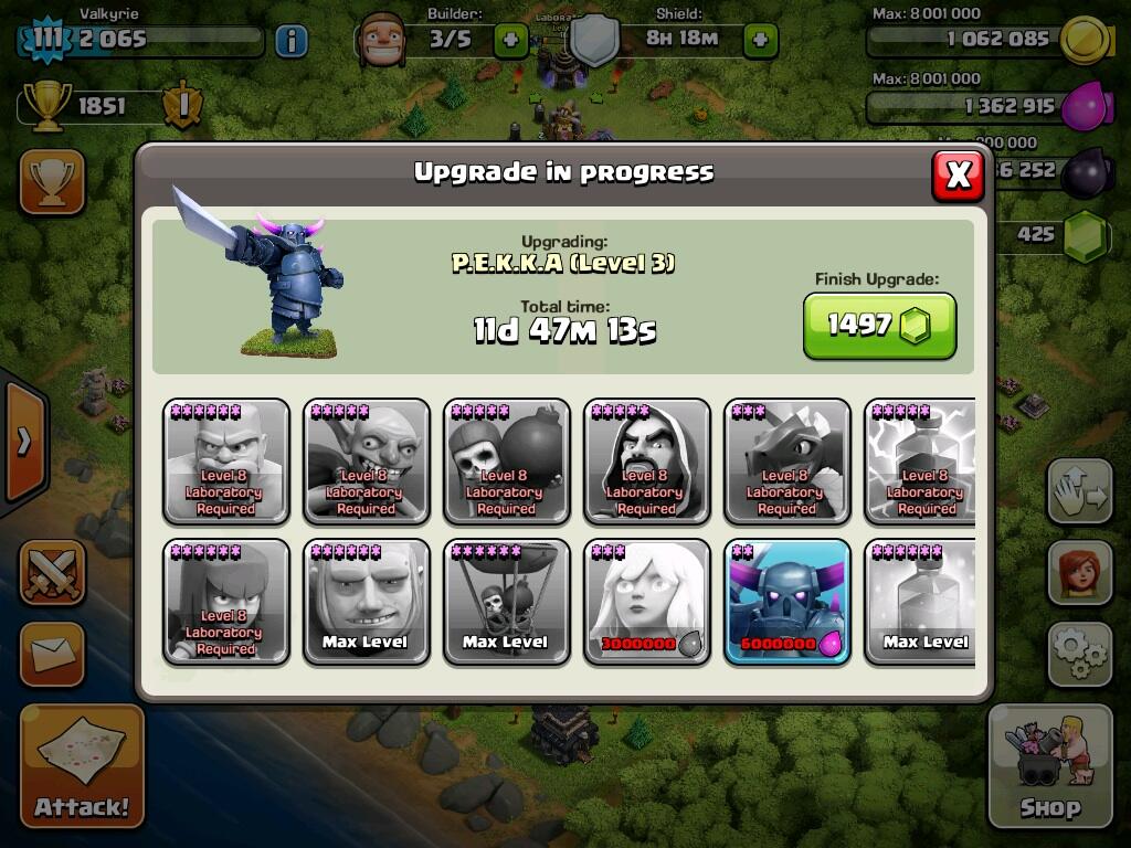 Jual id clash of clans th9 (upgrade terus sampe kejual) bu gan