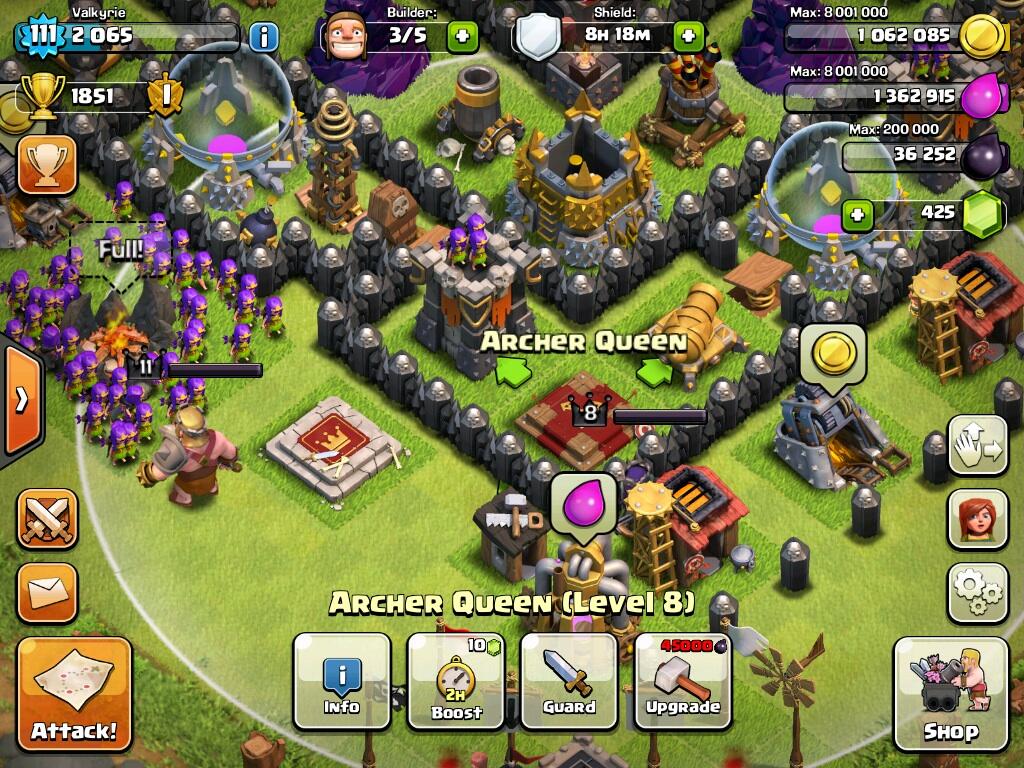 Jual id clash of clans th9 (upgrade terus sampe kejual) bu gan