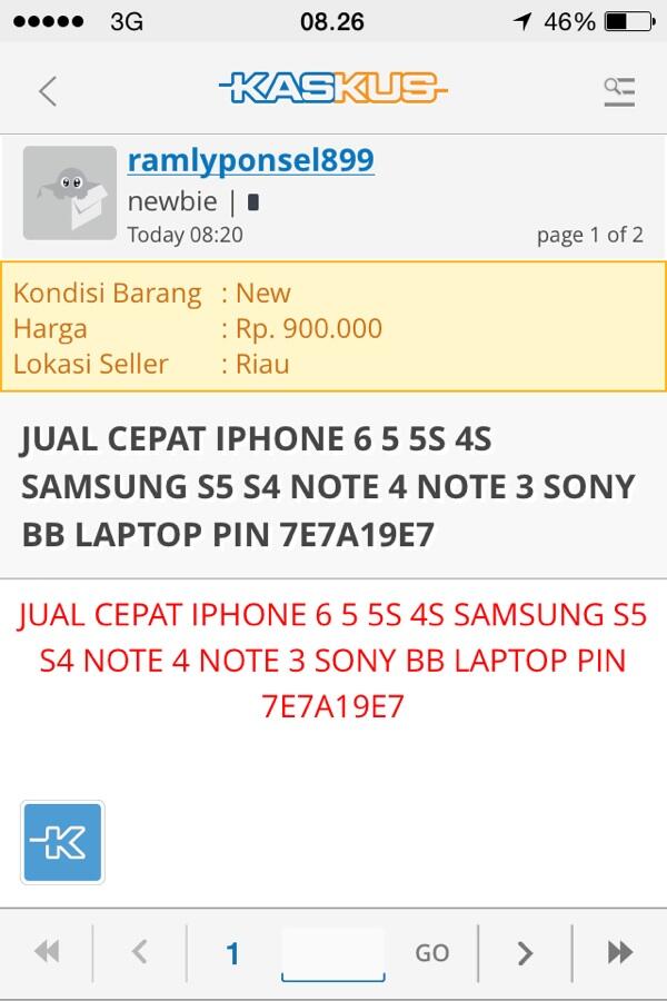 FJB sekarang banyak penipu nya gan! 😱