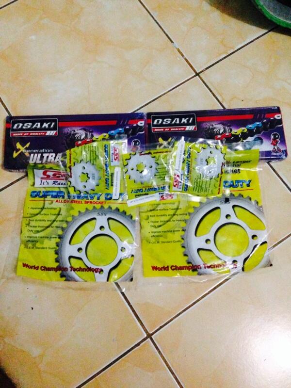 Part acesories ninja 150 R dan RR