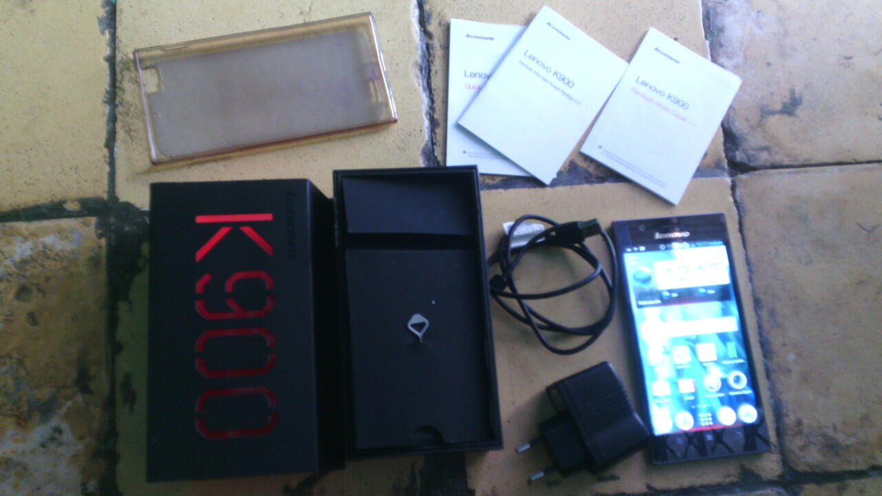 lenovo k900 fulset msh mulus tinggal pake