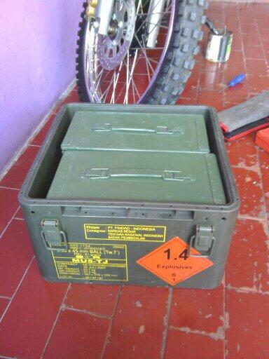 Terjual Box  Peluru Kotak  Amunisi Tool Box  Ammo Box  Dry Box  