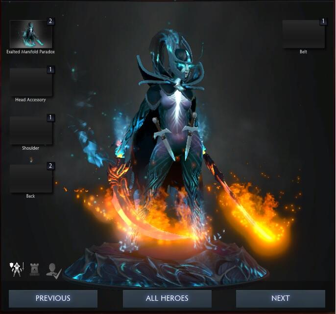 Phantom Assassin Arcana Dota 2 FULL UNLOCK 102 Score