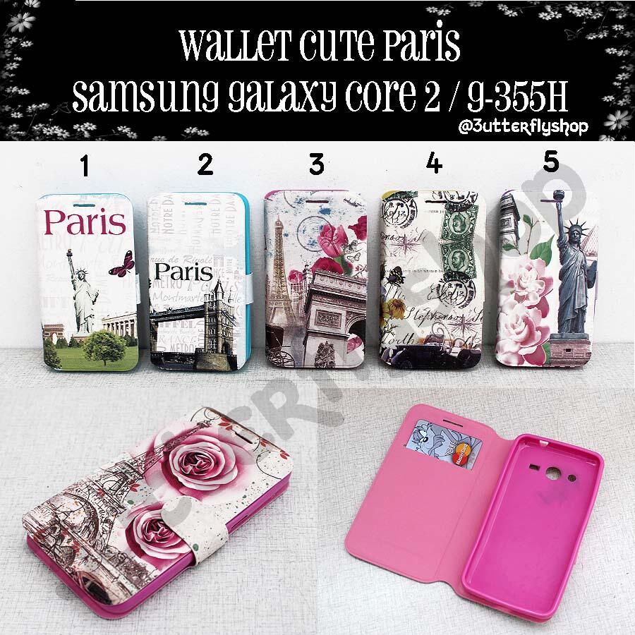 Jual Aksesoris Samsung Galaxy Core 2 G355H Flipcover Case