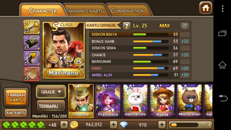 Pensi get rich, jual id S card 25x2