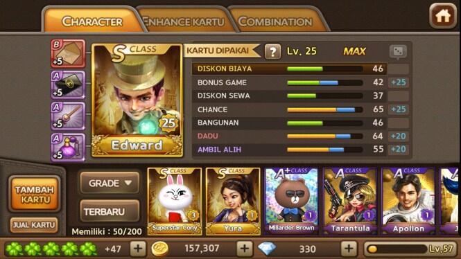 Jual akun get rich edward max pendant mantap bonus Cokiee Run
