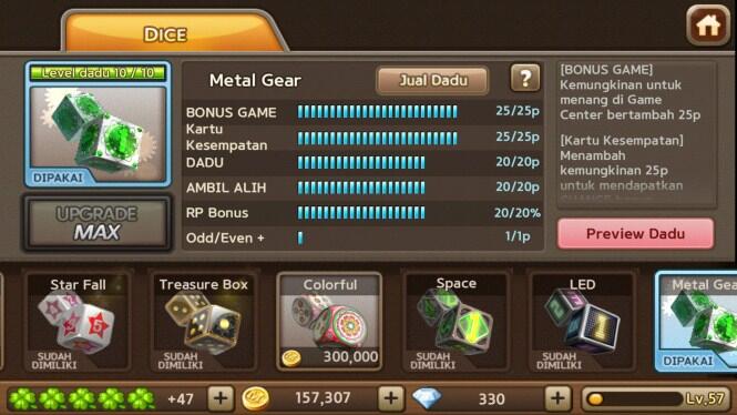 Jual akun get rich edward max pendant mantap bonus Cokiee Run