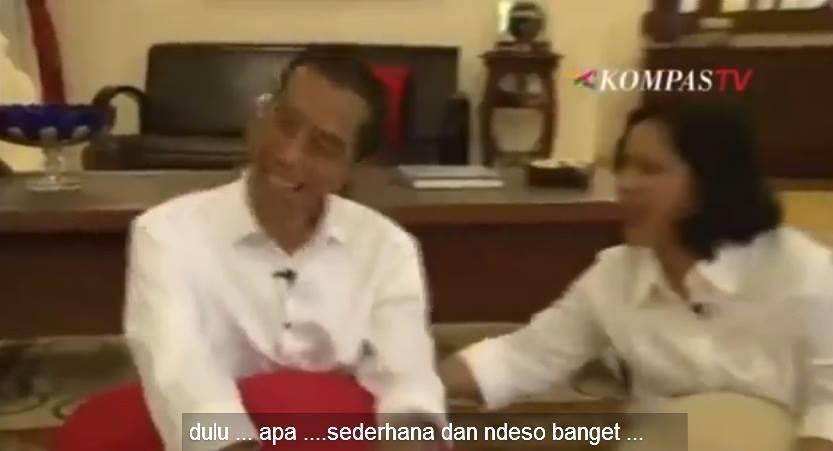 Kemesraan Pak Jokowi dan Ibu Iriana - Bikin Ane Terharu Gan
