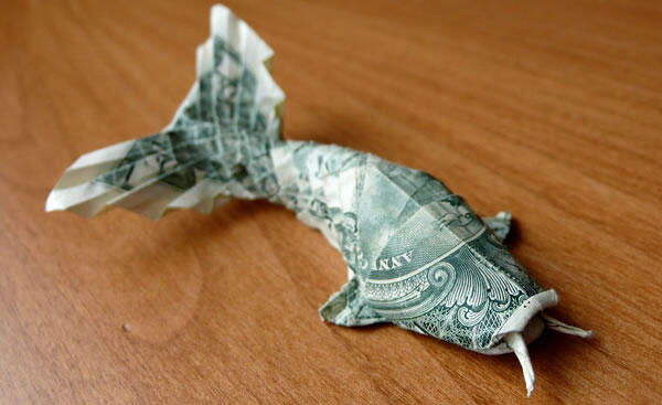 &#91;KEREN&#93; Origami-Origami Ini Dibuat Dari Uang Dollar, Gan!