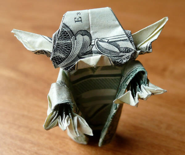 &#91;KEREN&#93; Origami-Origami Ini Dibuat Dari Uang Dollar, Gan!