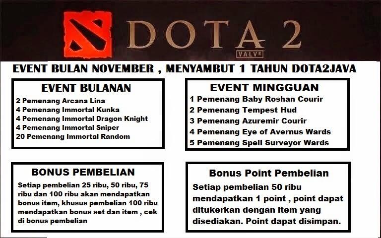 Jual Set dan Item Dota 2 , TAS / Courir / Arcana , Banyak Bonus dan Event Gratis