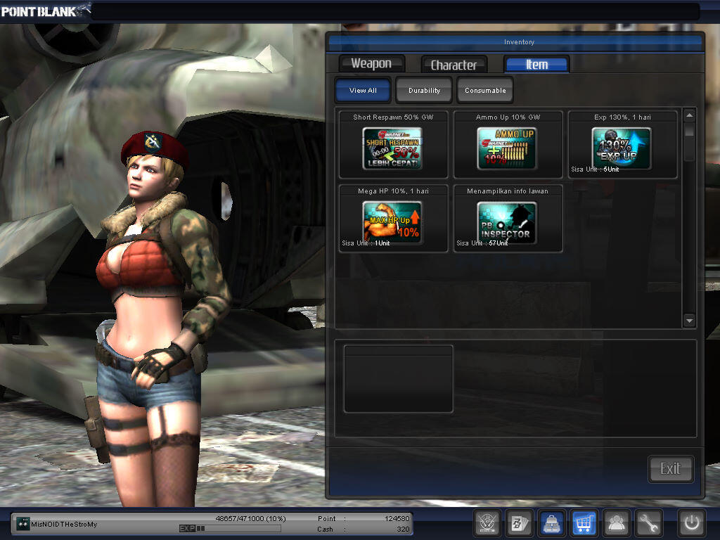 Char PB pointblank Letkol Grade 4