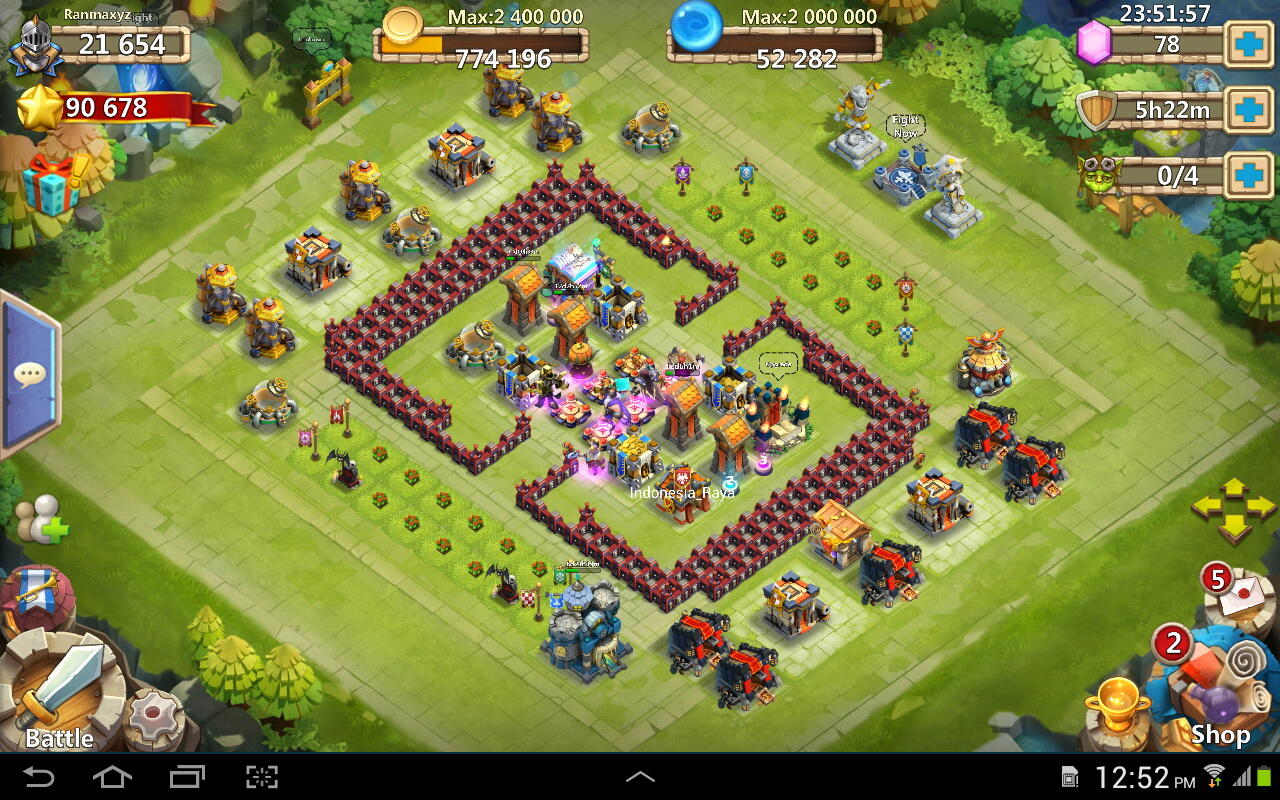 Jual Account Castle Clash Ada Duke (CC)