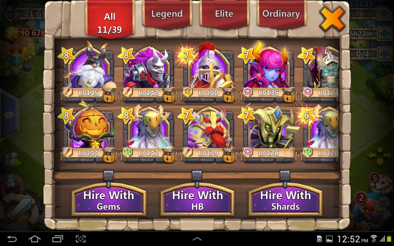 Jual Account Castle Clash Ada Duke (CC)