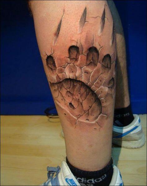 Kumpulan pic Tatto 3D yang WOW!!! masuk gan....