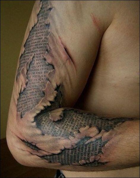 Kumpulan pic Tatto 3D yang WOW!!! masuk gan....