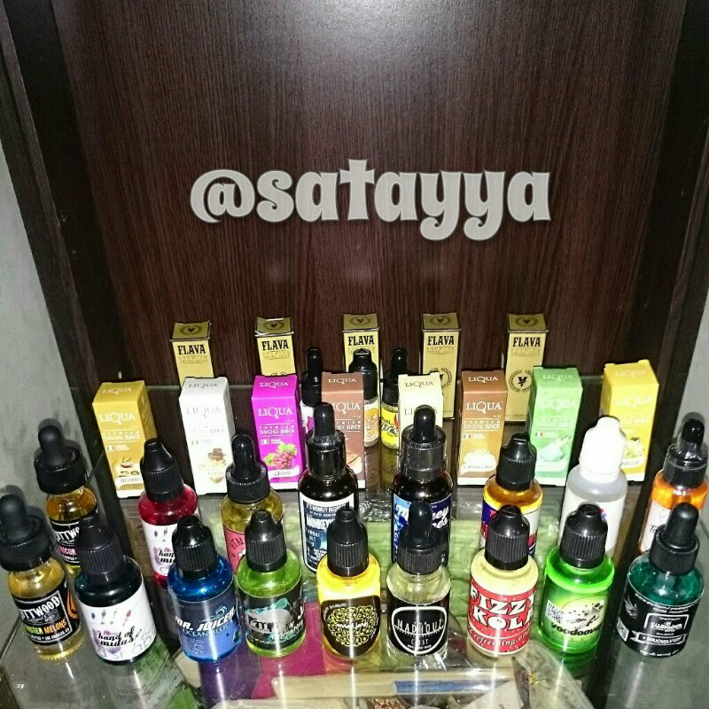VAPORIZER| LIQUID | VAPING | E-JUICE MERK VAPISH, MORE JUICE, TASTY V. (KALSEL)