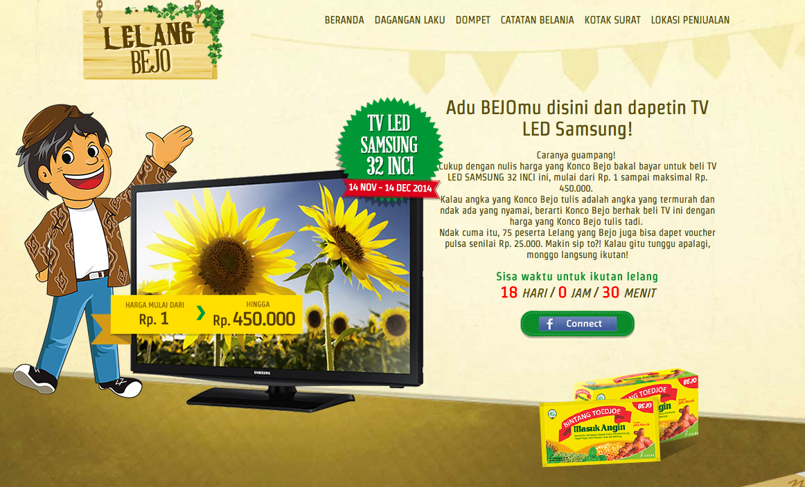 Yuk Gan Adu Bejo Dan Dapetin TV LED Paling Murah