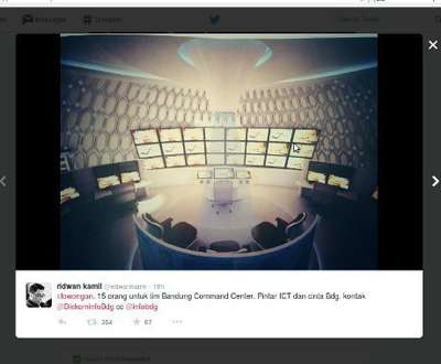 (E-Government asli) Command center kota bandung