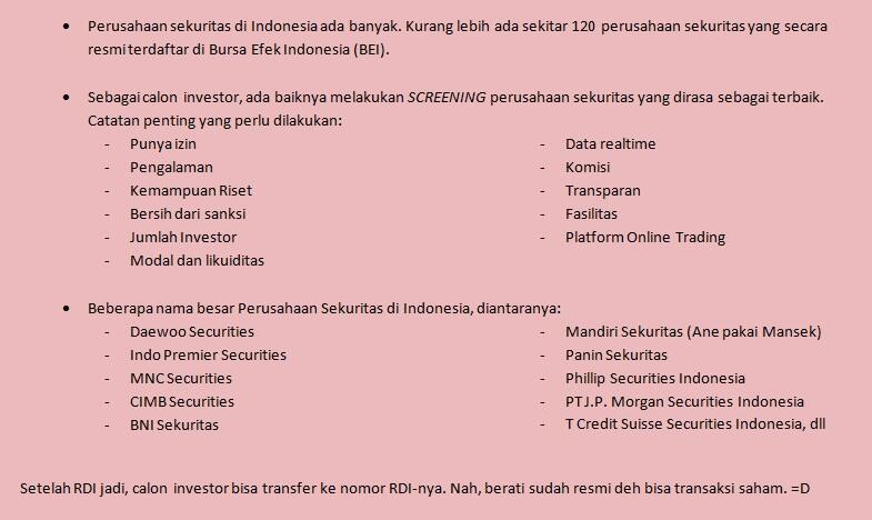  Panduan bila ingin trading saham