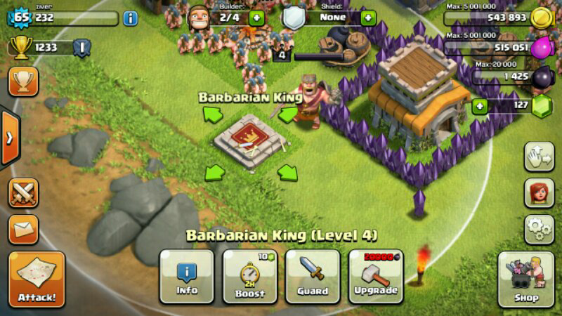 WTS ID Clash Of Clans ( COC ) TH 8