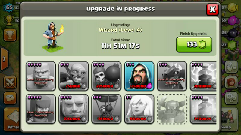 WTS ID Clash Of Clans ( COC ) TH 8