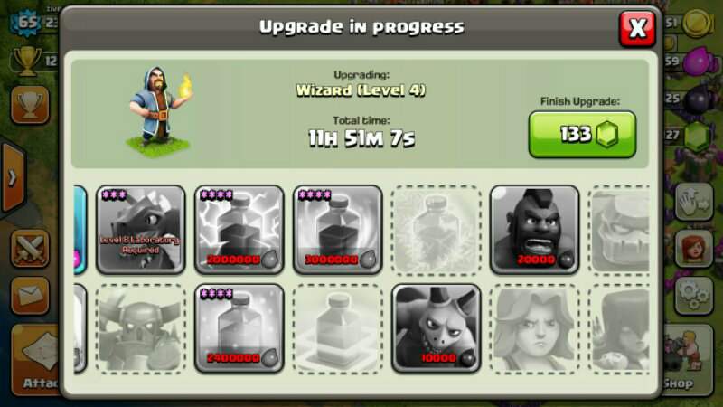 WTS ID Clash Of Clans ( COC ) TH 8