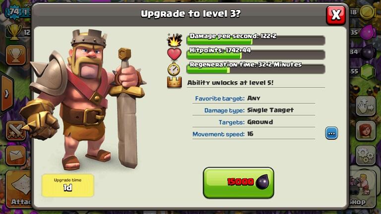 CLASH OF CLANS COC TH8 LV74 MURAH DEPOK