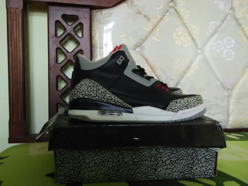 Air Jordan 3 Black Cement KW size 11 aka 45 replika
