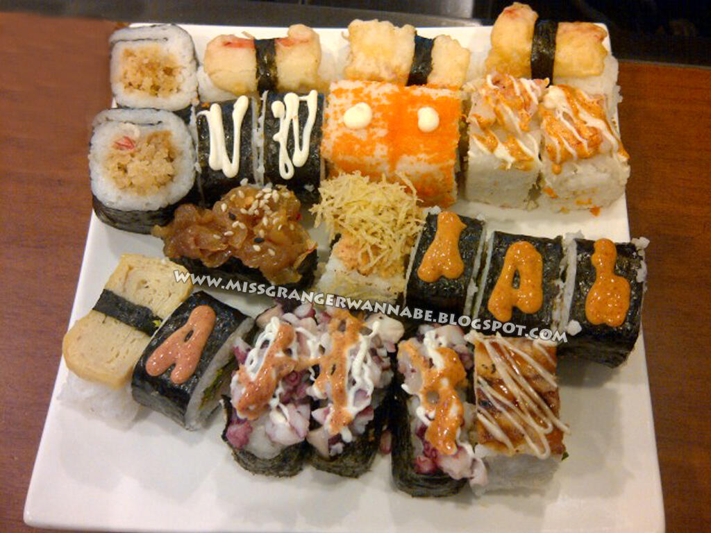 Restoran Sushi Harga Hemat Cuma @4RB IDR (gratis Teh Ocha dan Nasi Sepuasnya)