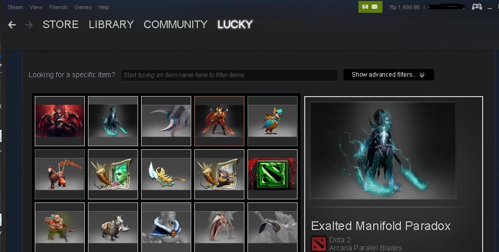JUAL ARCANA LC + ARCANA PA ALL WITH GEM