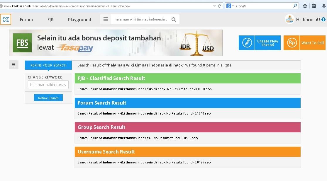 Halaman Wikipedia Timanas Indonesia di Hack Gan