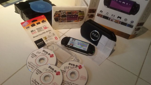 PSP 3000 muluus fulset, jual cepat aja