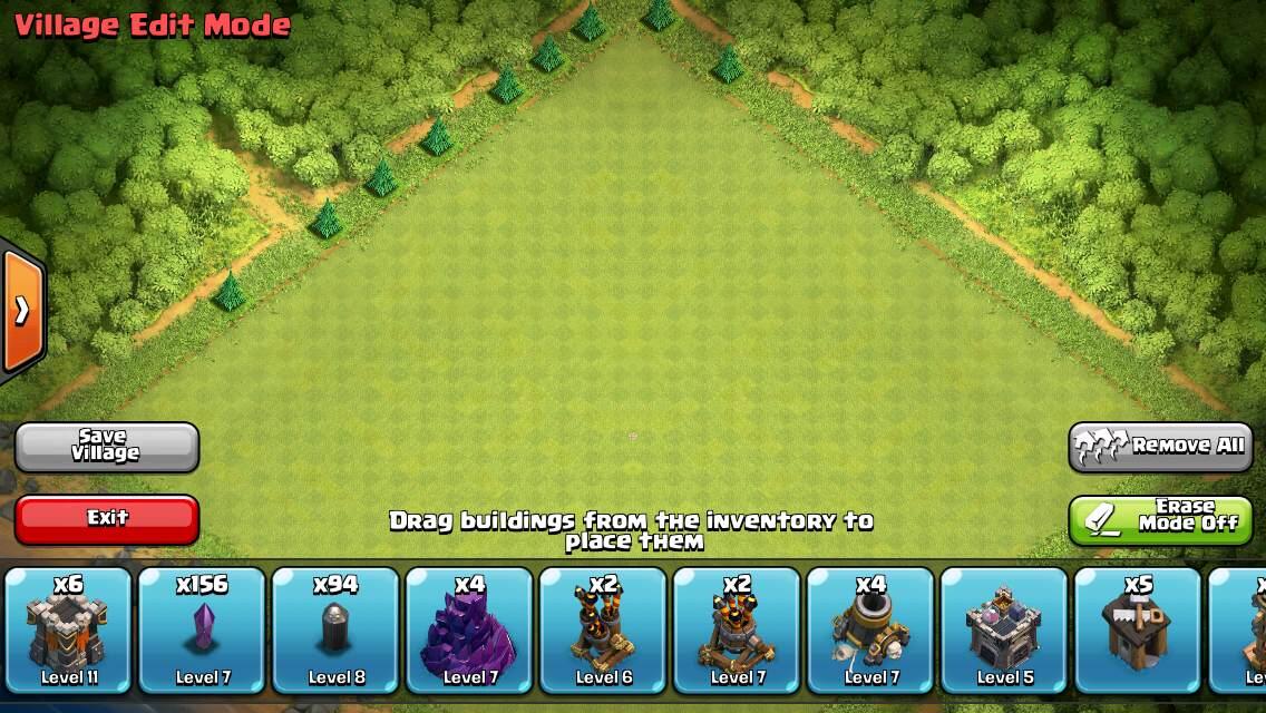 WTS ID CLASH OF CLAN FULL TROOPS FULL BUILDINGS TH9 DEF MANTAB !!!