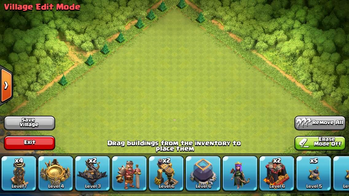WTS ID CLASH OF CLAN FULL TROOPS FULL BUILDINGS TH9 DEF MANTAB !!!