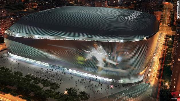 Anda pecinta REAL MADRID ? ini S.Bernabeu yang BARU 