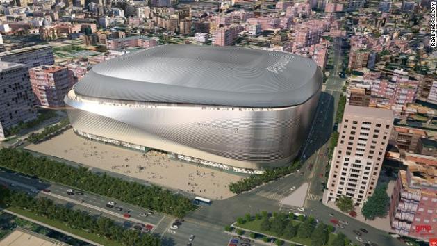 Anda pecinta REAL MADRID ? ini S.Bernabeu yang BARU 