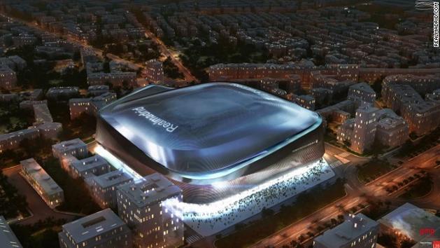 Anda pecinta REAL MADRID ? ini S.Bernabeu yang BARU 